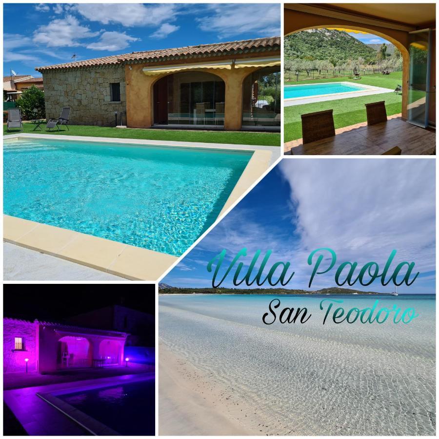 Villa Paola San Teodoro Con Piscina Privata Lu Lioni Экстерьер фото