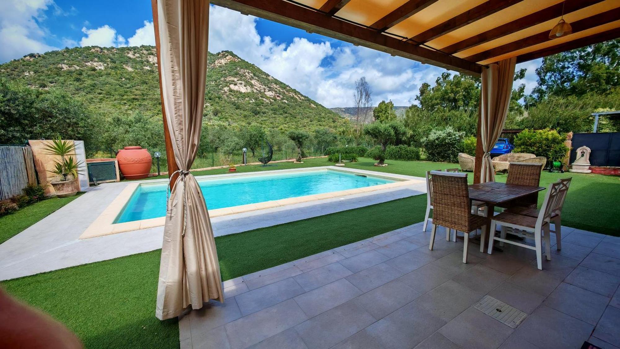 Villa Paola San Teodoro Con Piscina Privata Lu Lioni Экстерьер фото