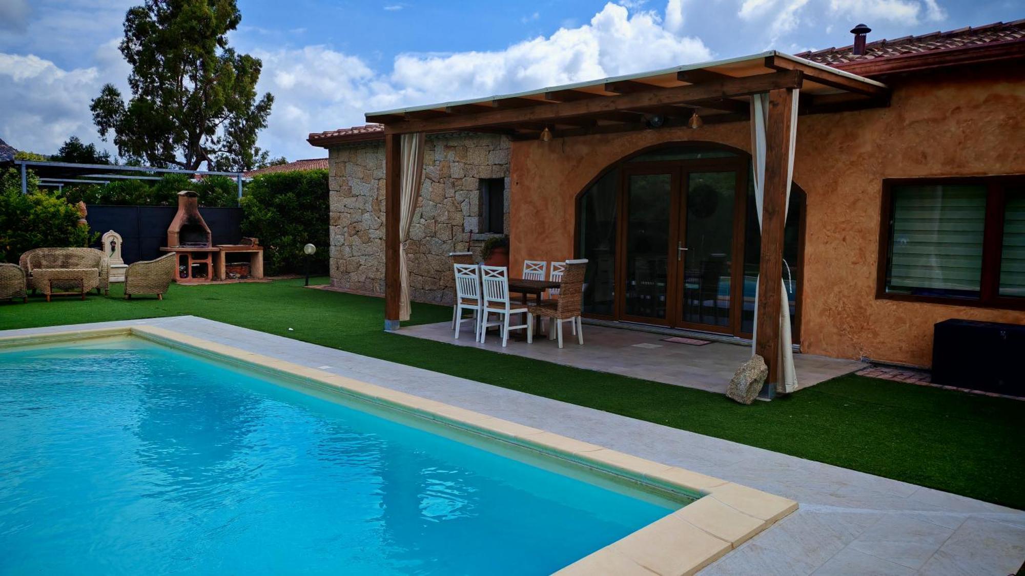 Villa Paola San Teodoro Con Piscina Privata Lu Lioni Экстерьер фото