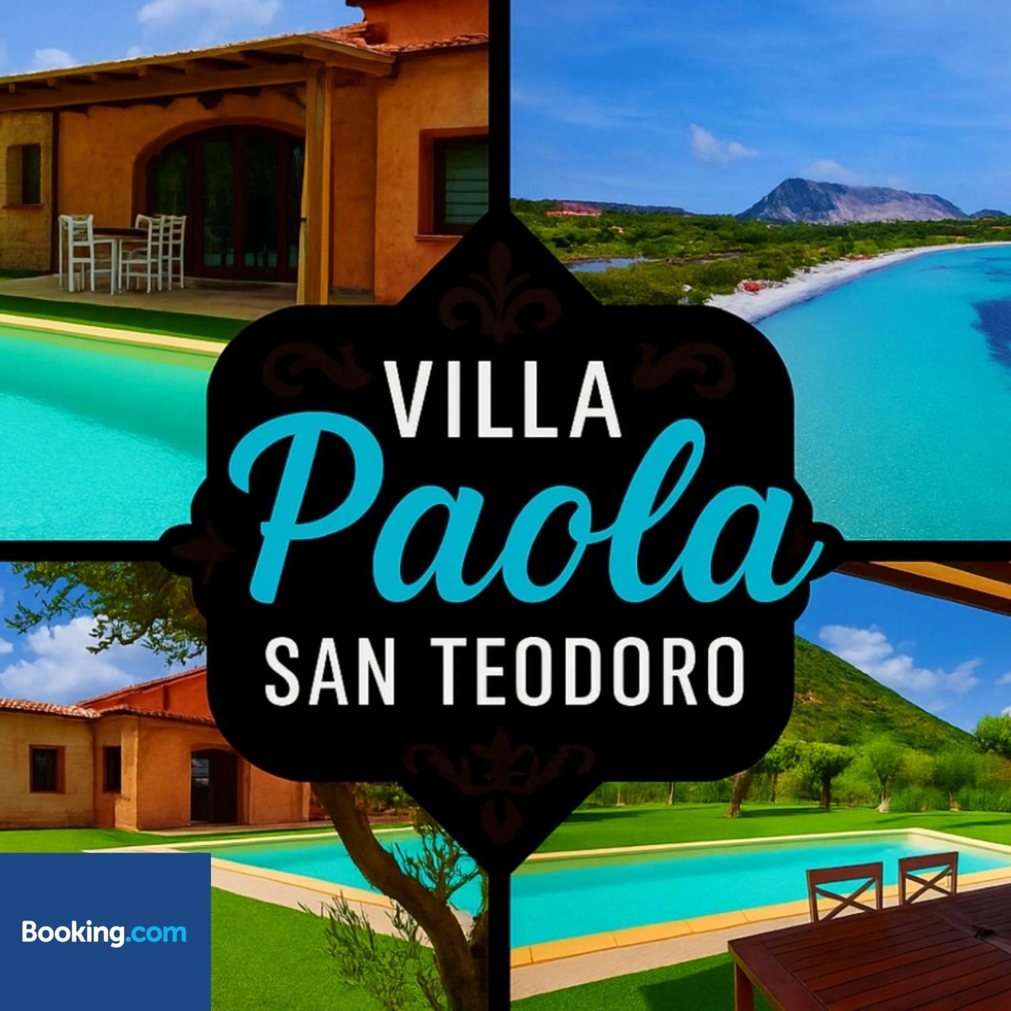Villa Paola San Teodoro Con Piscina Privata Lu Lioni Экстерьер фото